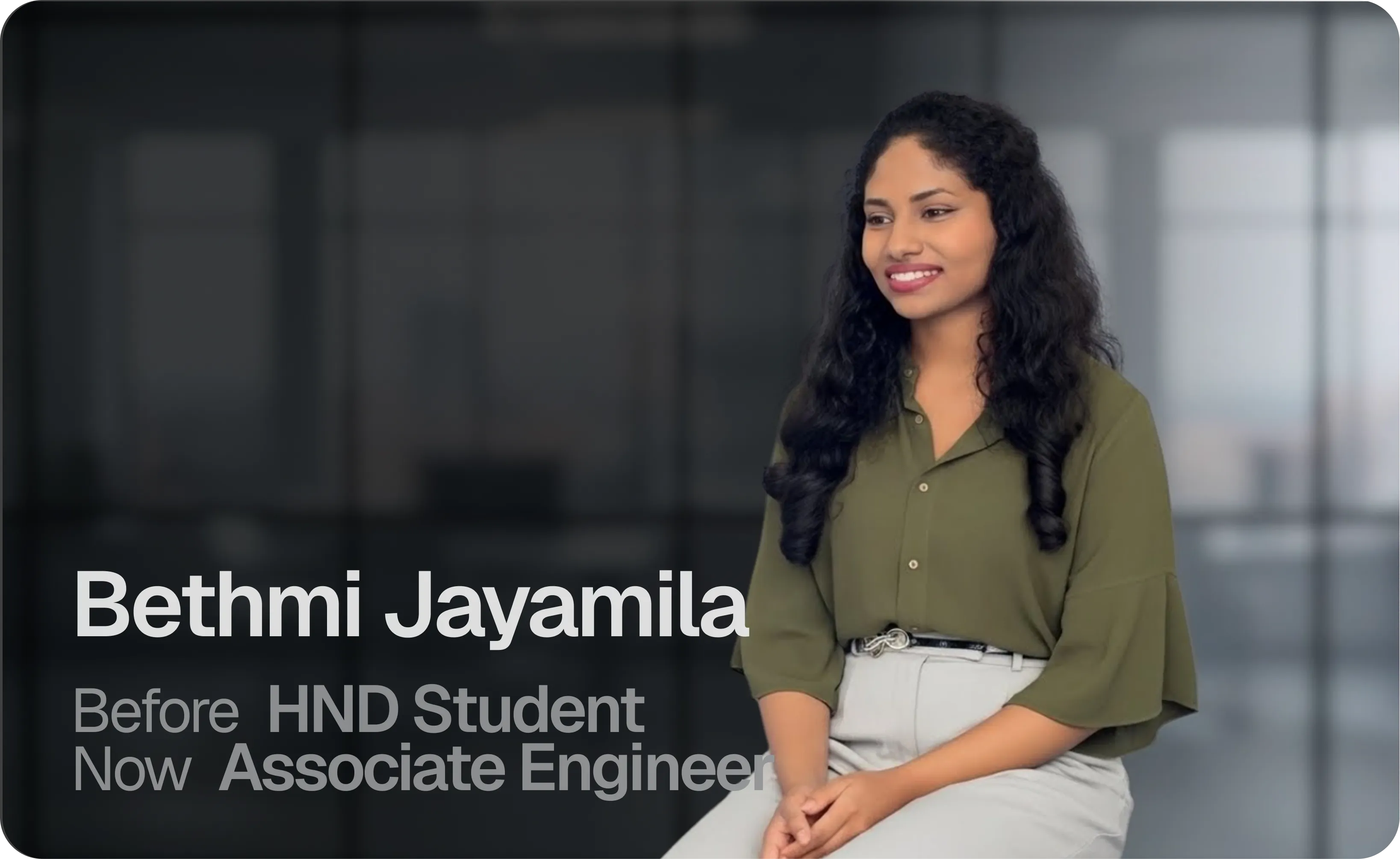 Graduate testimonial 2